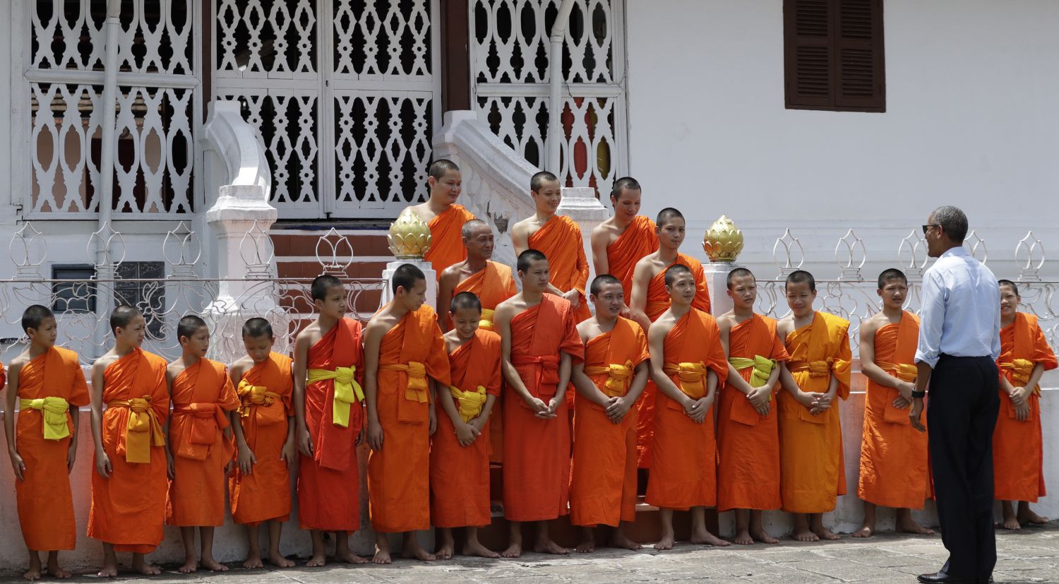 Obama pushes back on US isolationism during Laos temple tour | Independent.ie Obama pushes back on US isolationism during Laos... 
