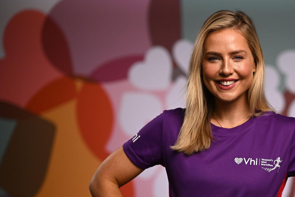  Aimee Connolly is an ambassador for the VHI Women's Mini Marathon. Photo: David Fitzgerald/Sportsfile.