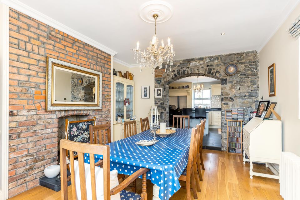 The dining room