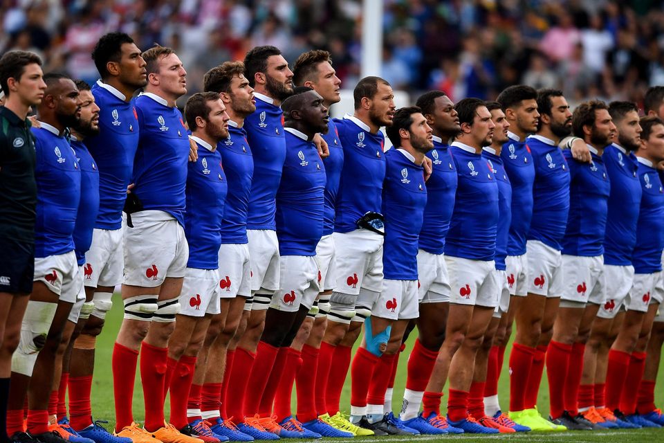 The French squad is drawn from a very diverse set of backgrounds. Photo: Brendan Moran/Sportsfile
