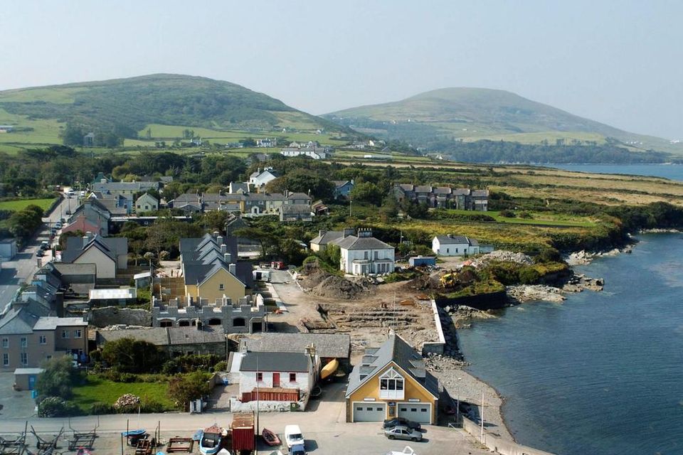 An overhead shot of Valentia, where one of the meetings took place. Photo by Eamonn Keogh.