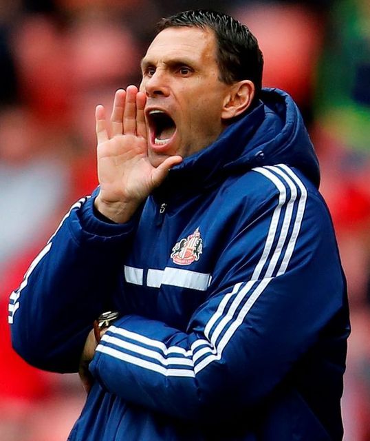 Gus Poyet during his time as Sunderland boss