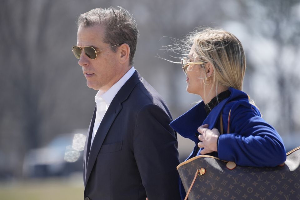 Hunter Biden and is wife Melissa (AP)