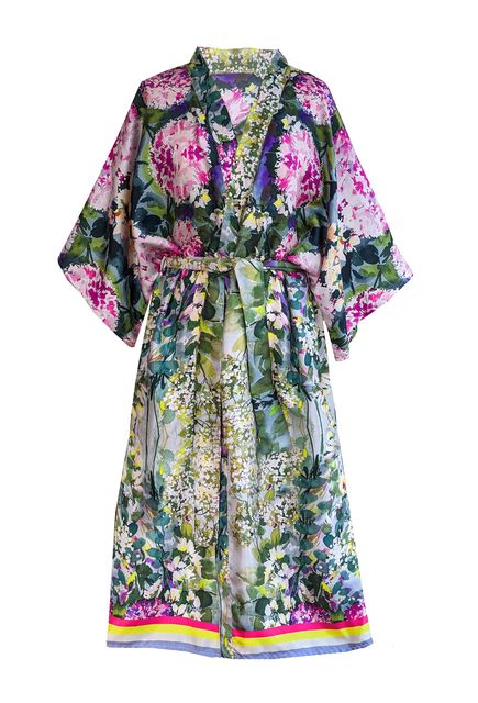 Garden Kimono by Caroline Duffy 