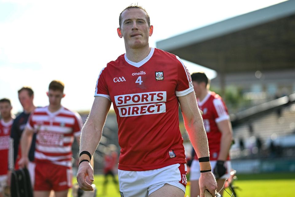 Damien Cahalane of Cork after the Allianz Hurling League Division 1 Semi Final match between Kilkenny and Cork at UMPC Nowlan Park in Kilkenny Photo by David Fitzgerald/Sportsfile