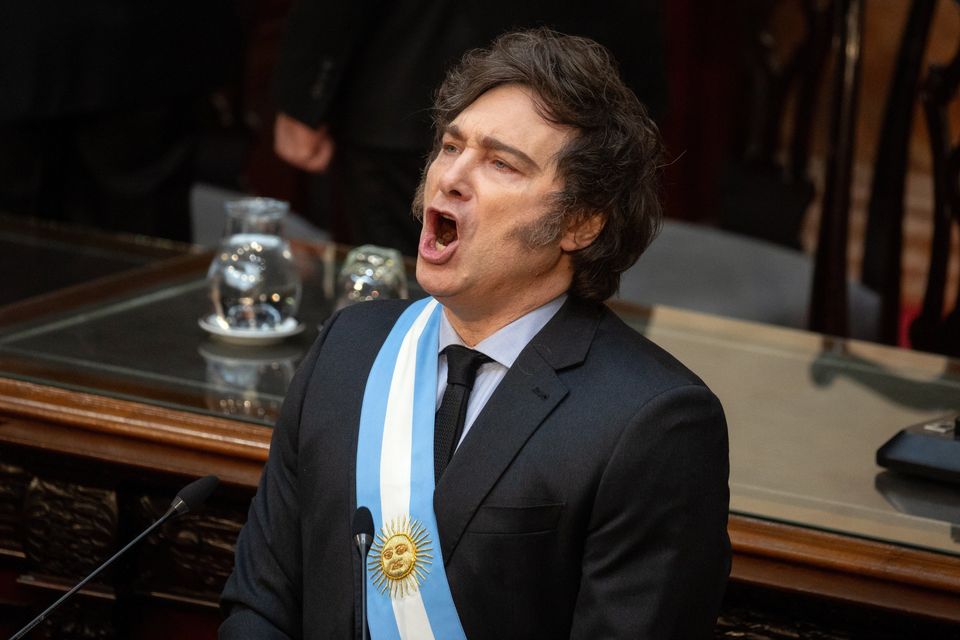 Javier Milei, Argentina's president. Photo: Bloomberg
