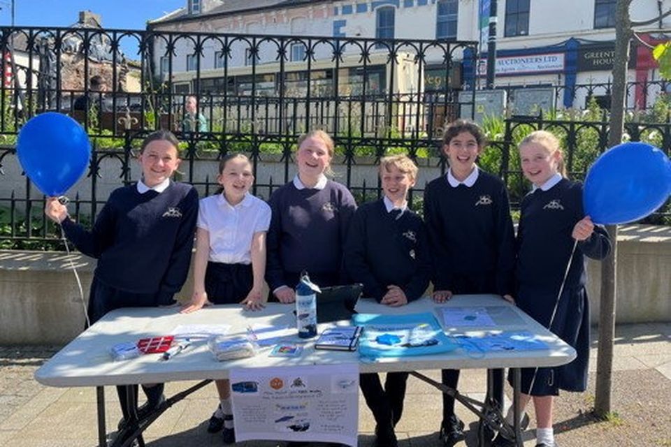 The pupils held a showcase day for ‘Are We There Yet?’ In Fitzwilliam Square, Wicklow town.