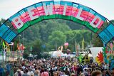 thumbnail: Festival-goers attend day one of Glastonbury Festival at Worthy Farm, Pilton on June 26, 2019 in Glastonbury, England. The festival, founded by farmer Michael Eavis in 1970, is the largest greenfield music and performing arts festival in the world. (Photo by Leon Neal/Getty Images)