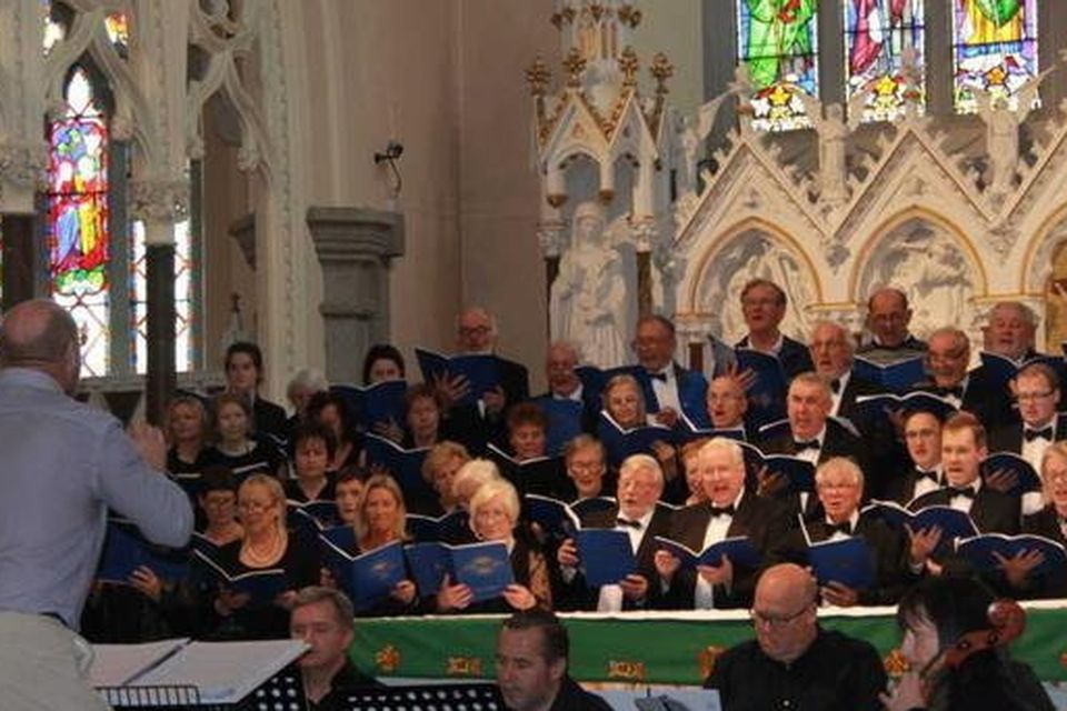 The Wexford Festival Singers perform at Rowe Street Church on April 2.