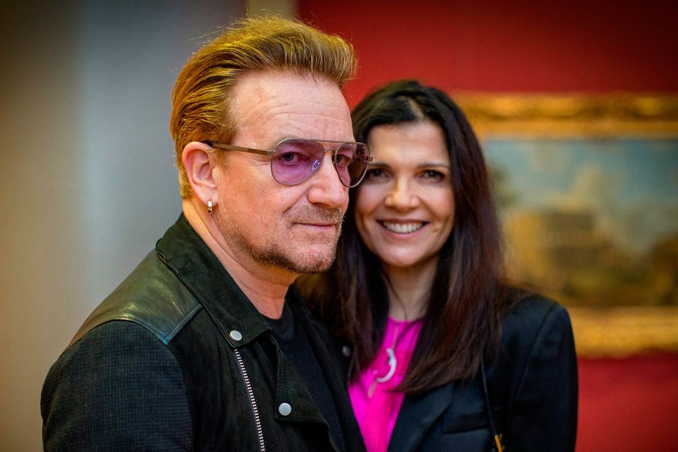 Ali Hewson and Bono: ‘down to earth’