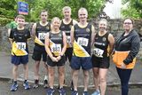 thumbnail: Buttevant athletes Ronan Spratt, John Browne, Maura McKernan, Conor McCartan, Jerome Casey and Marie Dinan competed in the Mount Hillary AC Road Race in Banteer. Picture John Tarrant