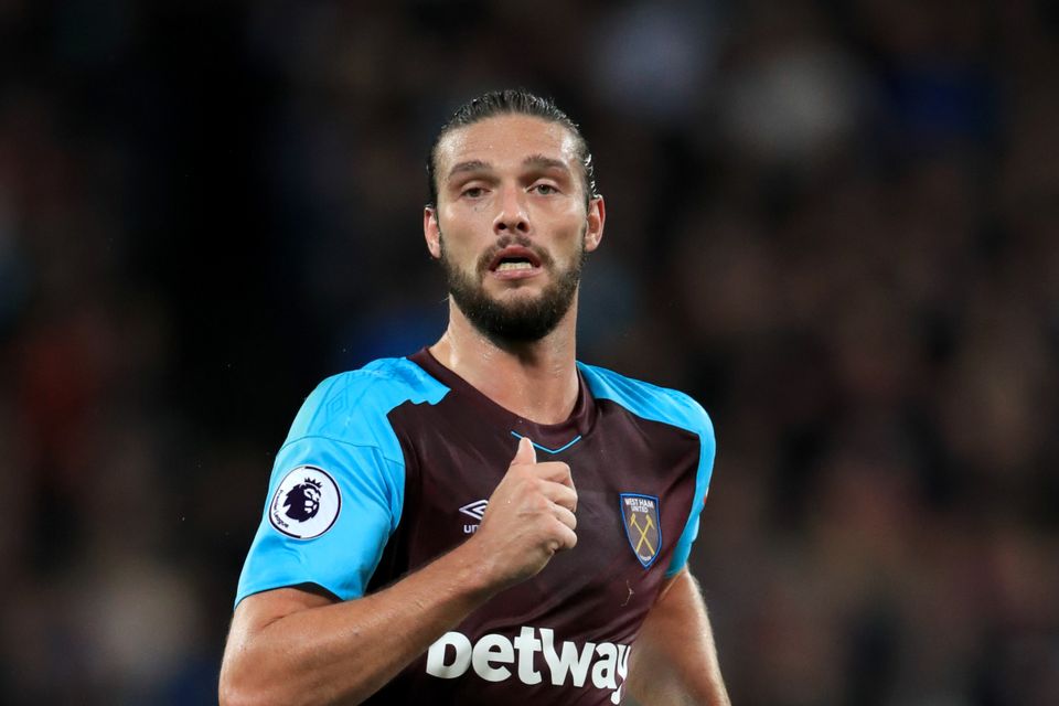 Andy Carroll made his first appearance in five months on Monday