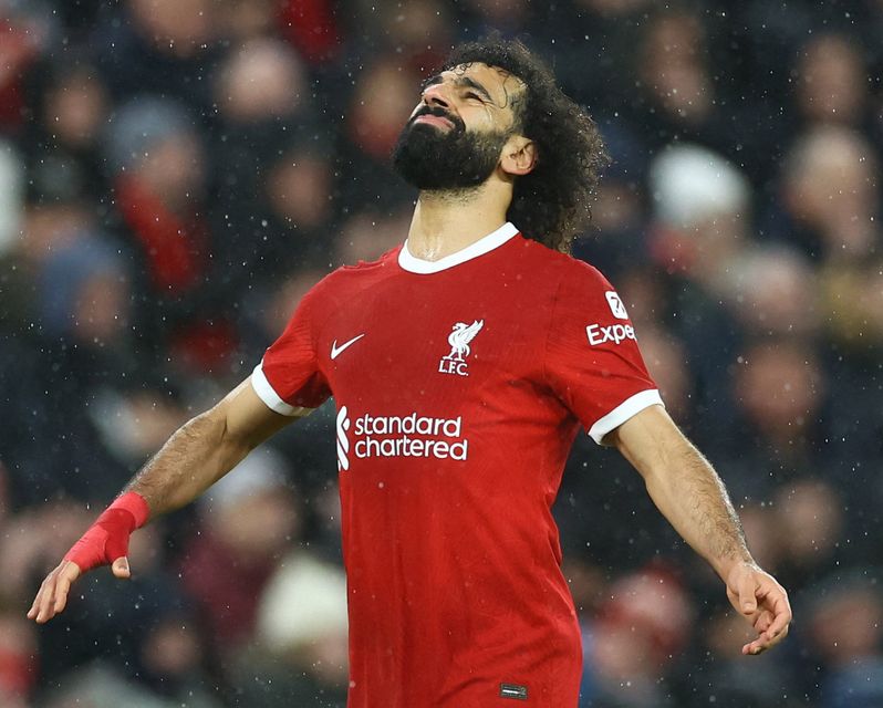 Mohamed Salah will be out of action for Liverpool. Photo: Reuters