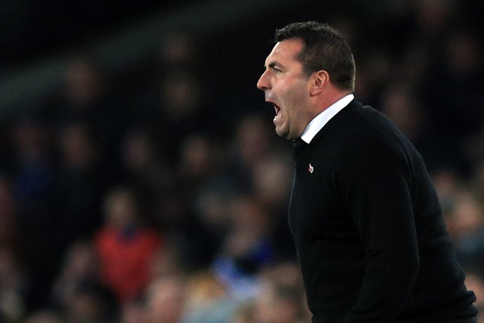 David Unsworth's first home game as Everton caretaker boss ended in victory