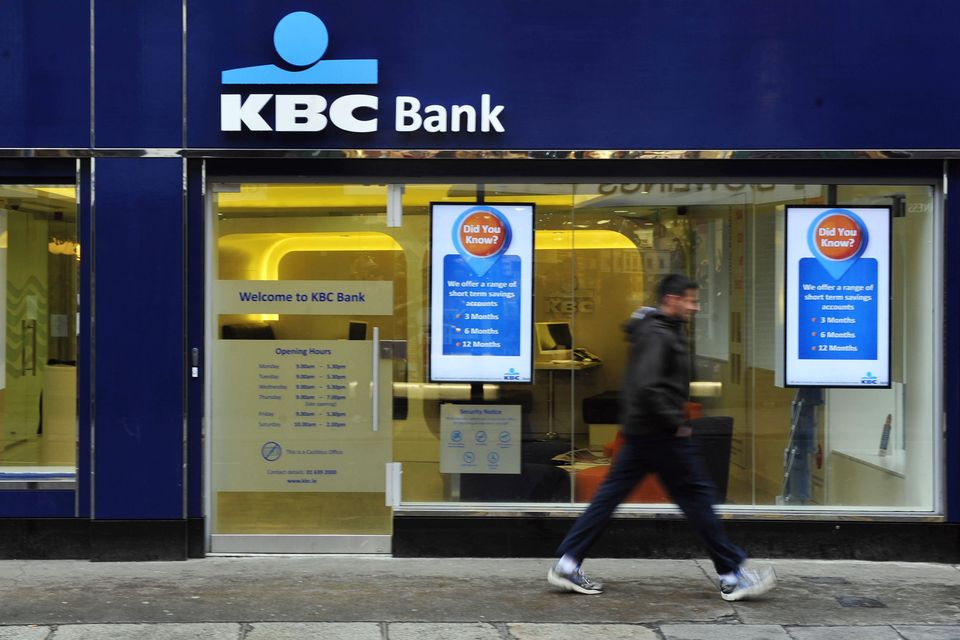 KBC Bank is one of two banks leaving the Irish market. Photograph: Aidan Crawley
