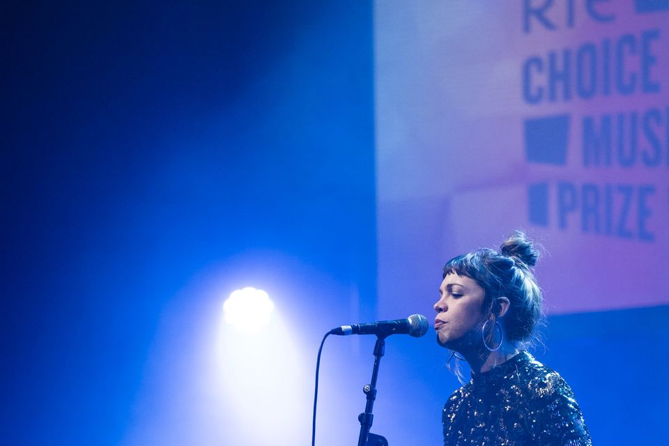 Mick Flannery and Susan O'Neill in Vicar Street. Photo: Andres Poveda