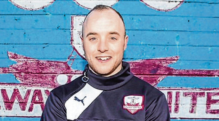 Dual star: Goalkeeper Micheál Schlingermann returns to the beautiful game for Galway United