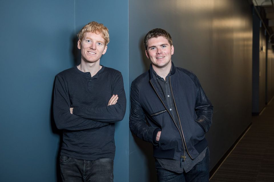 Patrick and John Collison of Stripe