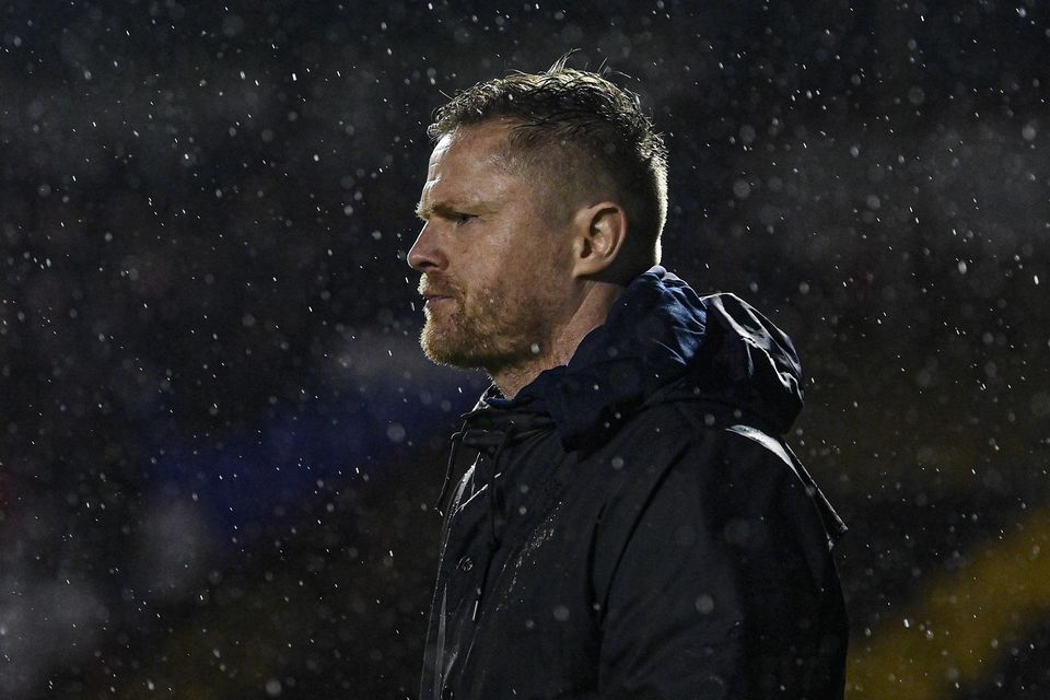 Shelbourne manager Damien Duff isn't happy with the standard of refereeing in the League of Ireland. Image: Sportsfile.