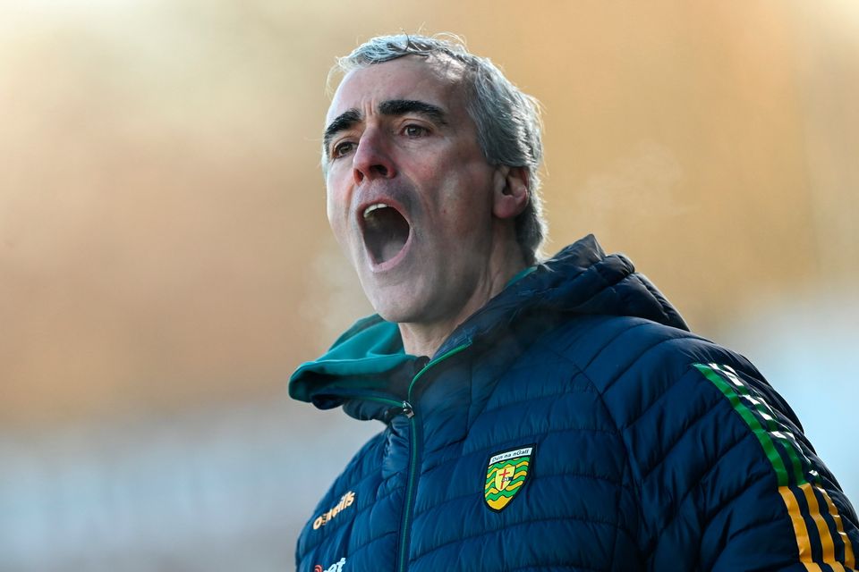 Donegal manager Jim McGuinness has his work cut out to get one over Mickey Harte's Derry.