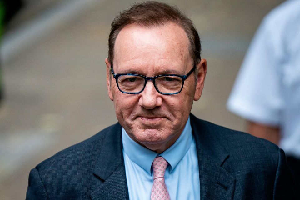 Actor Kevin Spacey arrives at Southwark Crown Court, London, where he is charged with three counts of indecent assault, seven counts of sexual assault, one count of causing a person to engage in sexual activity without consent and one count of causing a person to engage in penetrative sexual activity without consent between 2001 and 2005. Picture date: Wednesday June 28, 2023.: Aaron Chown/PA Wire