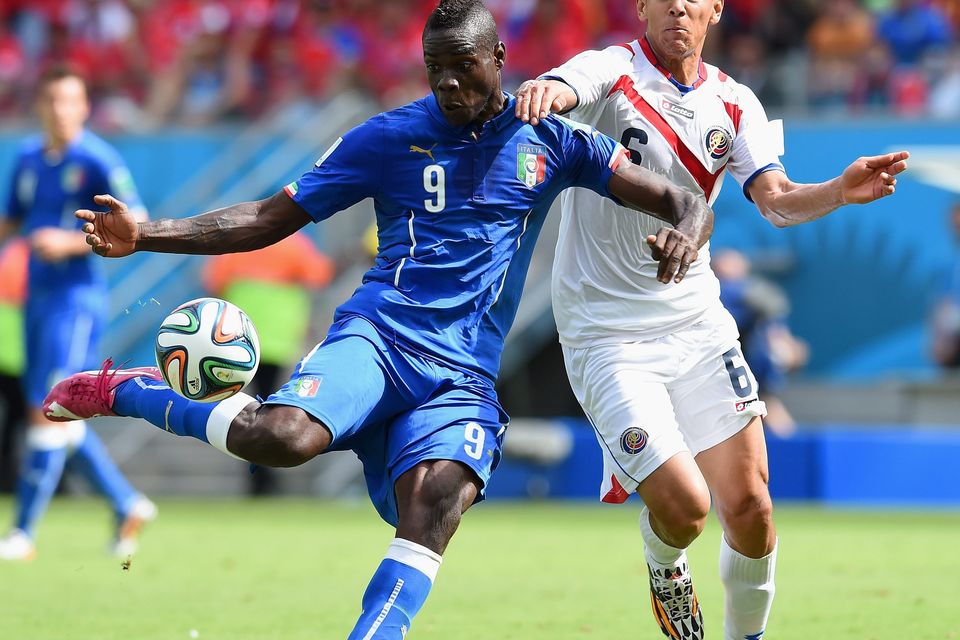 Oscar Duarte of Costa Rica poses during the official FIFA World