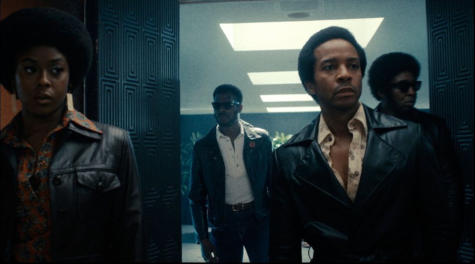 Moses Ingram and André Holland in The Big Cigar