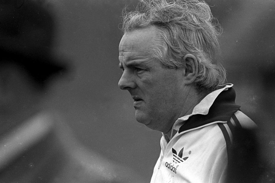Tom Kiernan, pictured in 1982, also stood up to the blazers in English rugby over television rights. Picture by Sportsfile