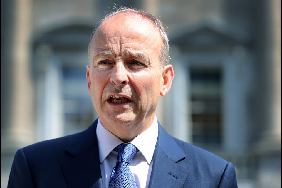 Tánaiste Micheál Martin said Israel settlements are 'damaging to prospects for peace'. Photo: Steve Humphreys