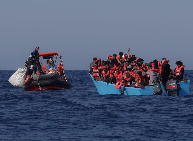 71 people lost at sea as merchant ships rescue 32 survivors in the Mediterranean after migrant boat sinks