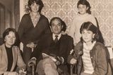 thumbnail: Ruben Ocana and his family pictured at the Central Hotel in Mallow. during their visit to Ireland in April, 1984.