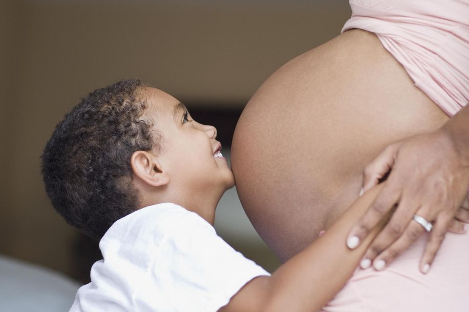 Children are naturally curious about pregnancy and birth. Photo: Picture posed/Getty Images