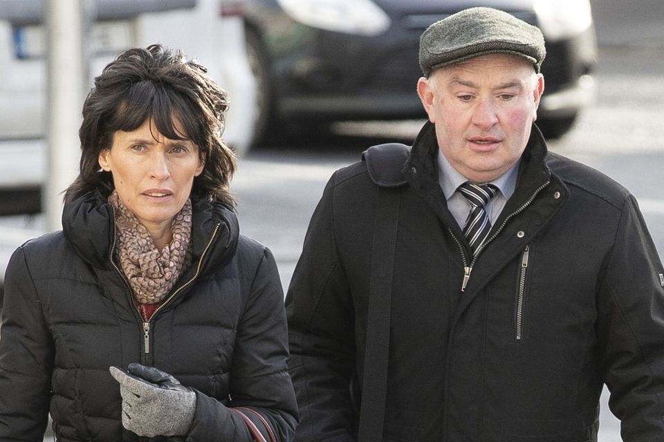 Patrick Quirke and his wife Imelda. Photo: Collins Courts