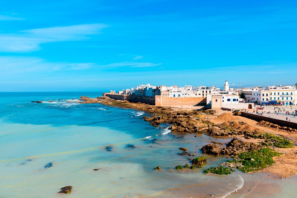 View of Essaouira old city in Morocco