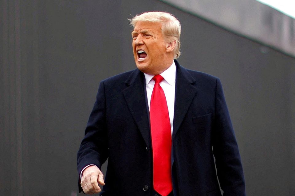 Former US president Donald Trump. Photo: Carlos Barria/Reuters