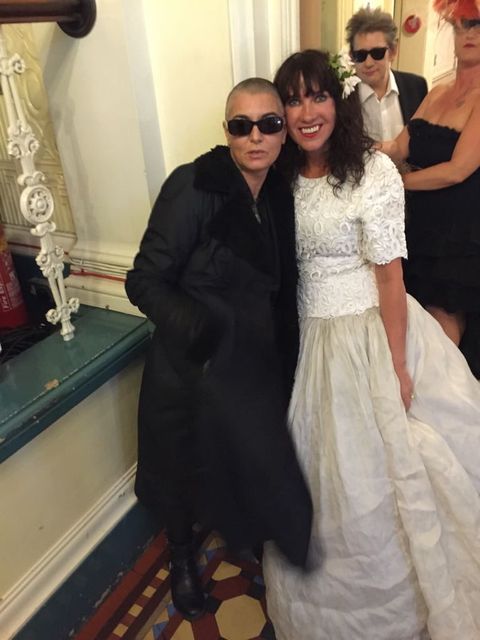 Sinead O'Connor and Victoria Mary Clarke