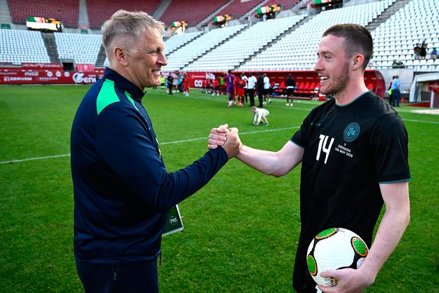 ‘I’ll probably wear the jersey home on the flight and all day tomorrow’ – Ireland’s Jack Moylan his hat-trick debut joy