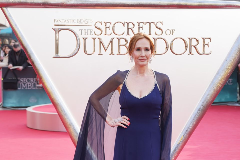 JK Rowling (Ian West/PA)