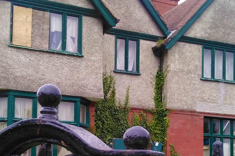 No future: The historic home of The O’Rahilly in Dublin. Photo: Eve Parnell