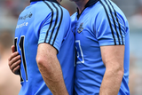 thumbnail: Paul Flynn with Dublin team-mate Kevin McManamon after the All-Ireland semi-final defeat by Donegal in 2014