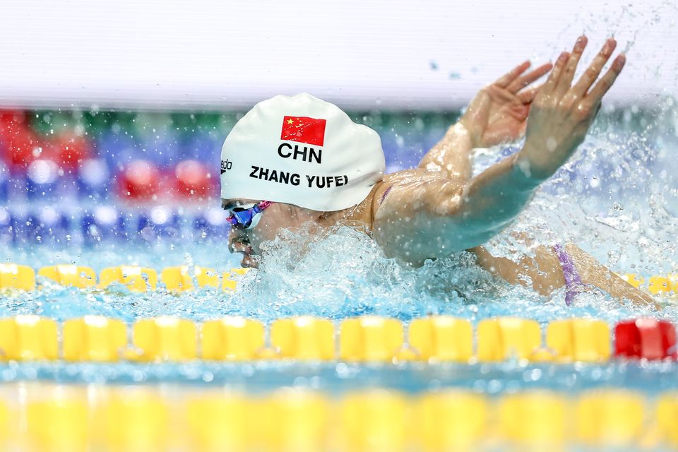 Zhang Yufei is among the Chinese swimmers who returned positive dope tests. Photo: David Balogh / Getty