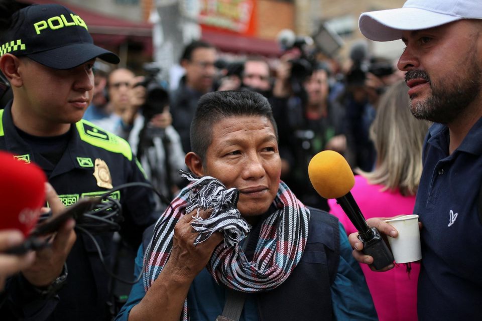 Fidencio Valencia, the grandfather of the four children. Photo: Reuters/Luisa Gonzalez