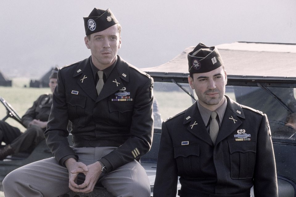 Damian Lewis and Ron Livingston in 'Band of Brothers'. Photo: Sky