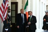 thumbnail: Enda Kenny meets with President Trump for the first time (Photo: Gerry Mooney)