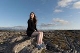 thumbnail: Youth activist Aine Dempsey in The Burren, Co Clare. Photo: Eamon Ward