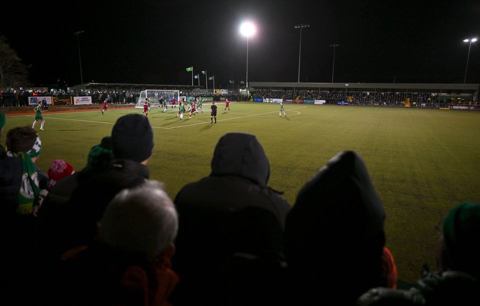 League of Ireland football came to the Kingdom for the first time in February Photo by Brendan Moran/Sportsfile