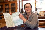 thumbnail: Sally Millar  Peterswell, Co. Galway with her Census form . Photo: Andrew Downes, xposure.