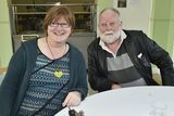 thumbnail: Mary O'Reilly and Pat O'Keeffe attended the fundraiser for Wicklow Dementia Support and The Alzheimers Society of Ireland in Carnew Community Care, Carnew on Thursday. Pic: Jim Campbell