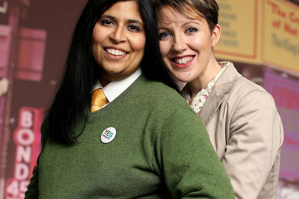 Dil Wickremasinghe and Ann Marie Toole pictured for Living in 2015. Photo by Gerry Mooney