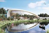 thumbnail: An artist's impression of the 'Subtropical Swimming Paradise' at Center Parcs in Longford